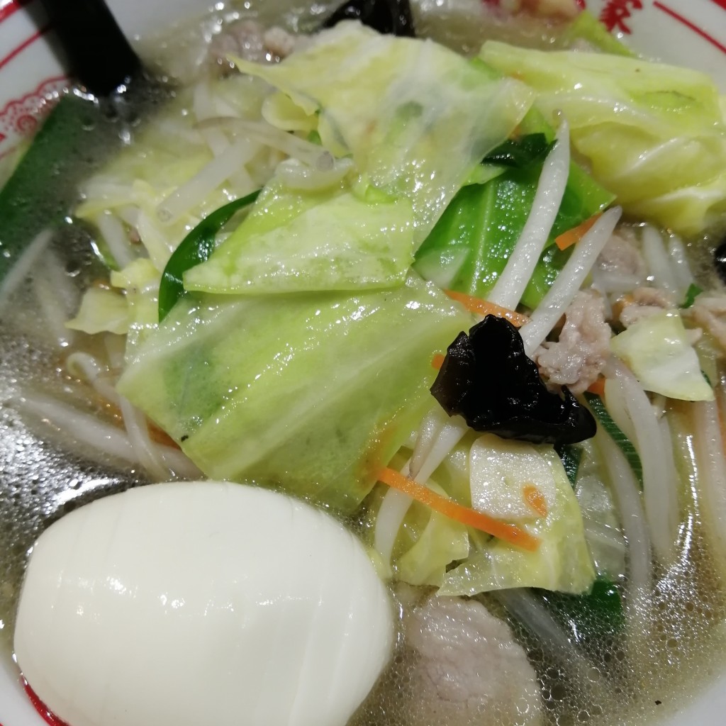 ユーザーが投稿した塩ラーメンの写真 - 実際訪問したユーザーが直接撮影して投稿した吉祥寺南町ラーメン専門店蒙古タンメン中本 吉祥寺店の写真