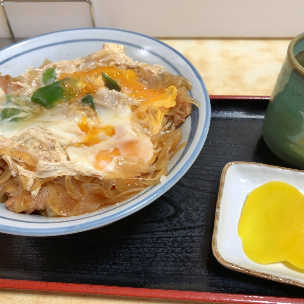 ユーザーが投稿した親子丼の写真 - 実際訪問したユーザーが直接撮影して投稿した撫養町小桑島うなぎ天野屋の写真