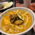 名物カレーうどん - 実際訪問したユーザーが直接撮影して投稿した辻町うどん若鯱家 アピタ名古屋北店の写真のメニュー情報