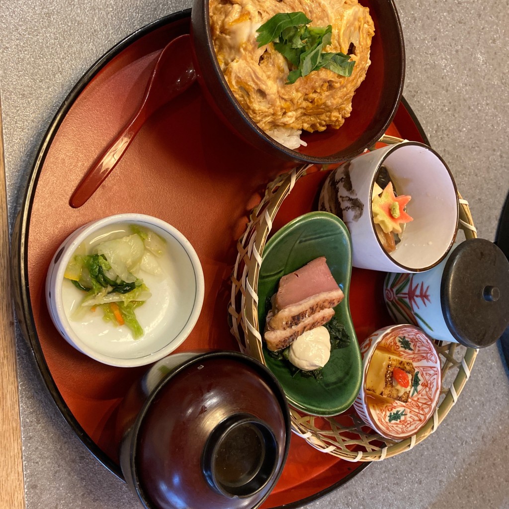 ユーザーが投稿した親子丼の写真 - 実際訪問したユーザーが直接撮影して投稿した東野田町しゃぶしゃぶかごの屋 京橋東野田店の写真
