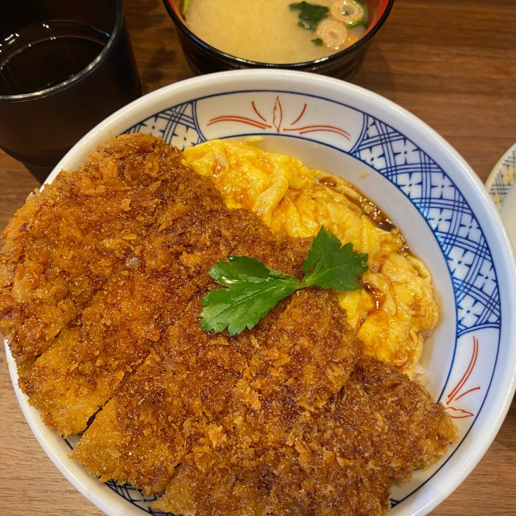 ユーザーが投稿したとじないカツ丼 ロース三元豚の写真 - 実際訪問したユーザーが直接撮影して投稿した鍛冶町丼もの#カツ丼は人を幸せにする 神田店の写真