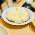 炭焼きチーズナン食べ放題コース - 実際訪問したユーザーが直接撮影して投稿した代沢インドカレー印度 下北沢店の写真のメニュー情報