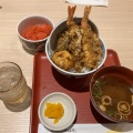 上天丼 - 実際訪問したユーザーが直接撮影して投稿した上大岡西丼ものえびのや ウィング上大岡店の写真のメニュー情報