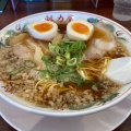 醤油味玉ラーメン - 実際訪問したユーザーが直接撮影して投稿した谷原ラーメン専門店ラーメン魁力屋 練馬インター店の写真のメニュー情報