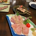 鶏タタキ - 実際訪問したユーザーが直接撮影して投稿した雑賀町焼鳥つ串亭の写真のメニュー情報
