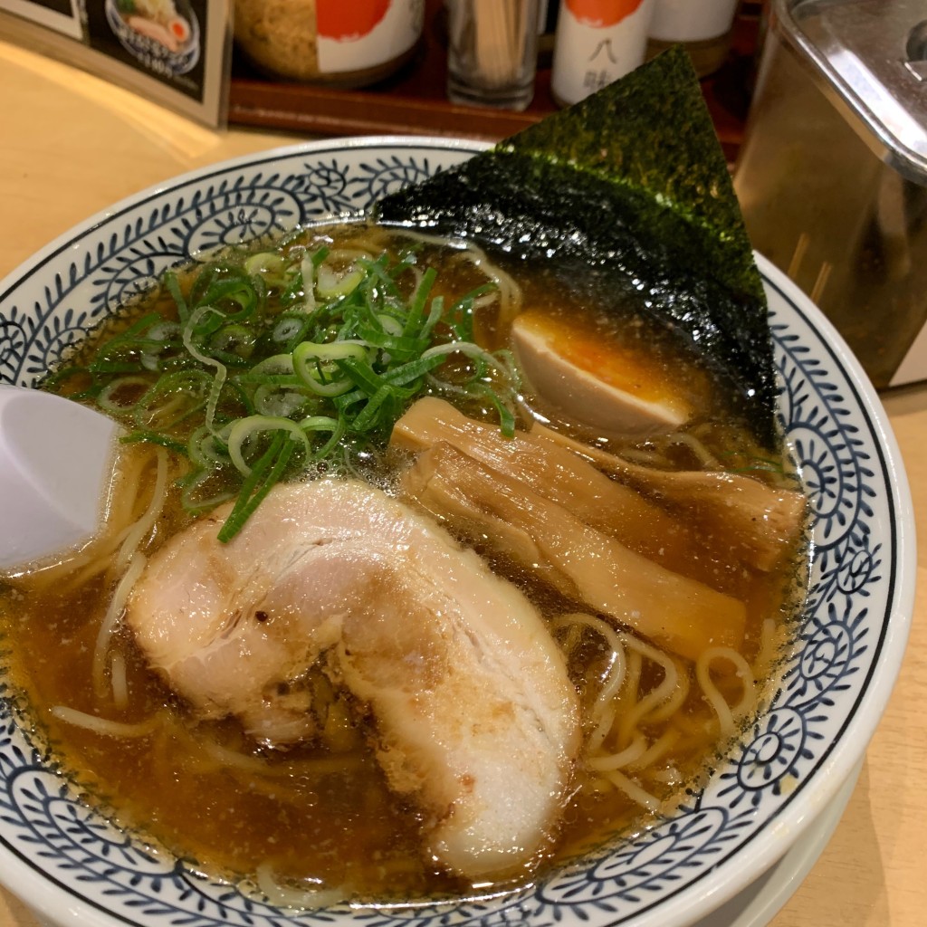 ユーザーが投稿した熟成醤油 ラーメンの写真 - 実際訪問したユーザーが直接撮影して投稿した牛久保町ラーメン専門店丸源ラーメン 豊川店の写真