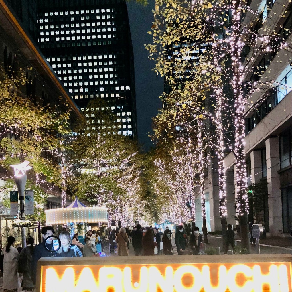 実際訪問したユーザーが直接撮影して投稿した丸の内公園丸の内ストリートパークの写真