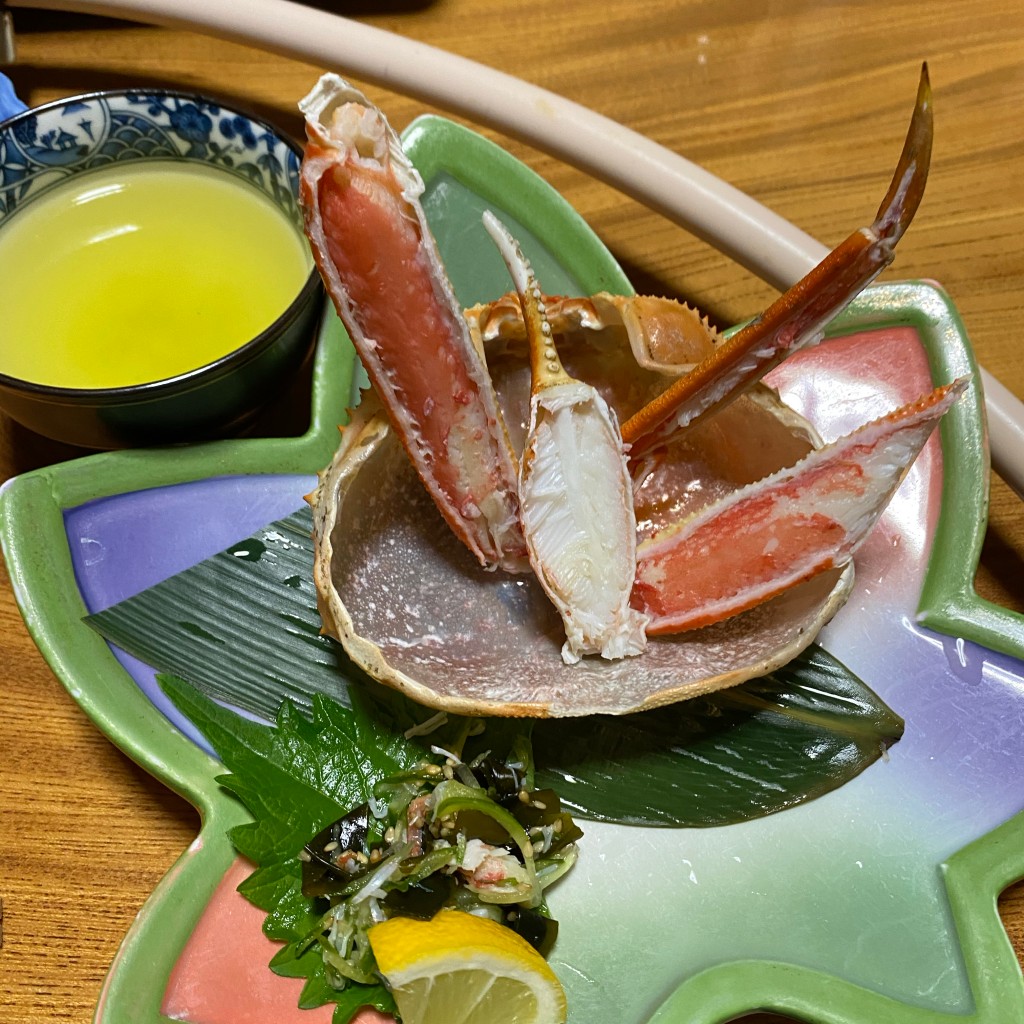 ユーザーが投稿したコースの写真 - 実際訪問したユーザーが直接撮影して投稿した中通かに料理札幌 かに本家 秋田店の写真