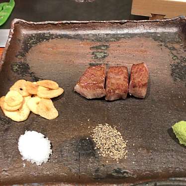 実際訪問したユーザーが直接撮影して投稿した大和町ステーキKobe Beef Steak モーリヤ祇園の写真