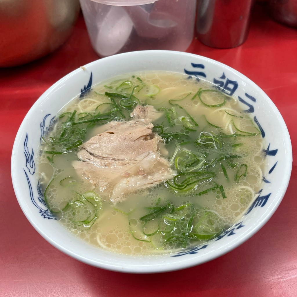 ユーザーが投稿した長浜ラーメンの写真 - 実際訪問したユーザーが直接撮影して投稿した上川端町ラーメン専門店元祖ラーメン長浜家の写真