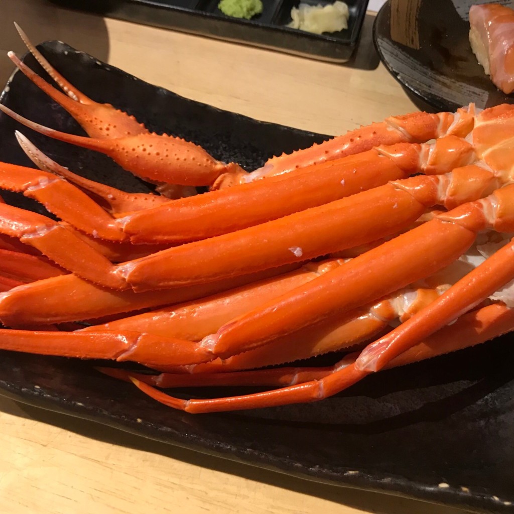 ユーザーが投稿したカニ食べ放題3500コー2の写真 - 実際訪問したユーザーが直接撮影して投稿した西新宿魚介 / 海鮮料理俺の魚を食ってみろ!!  西新宿店の写真
