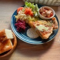 キッシュプレート - 実際訪問したユーザーが直接撮影して投稿した常盤台洋食たまごの鶴田の写真のメニュー情報