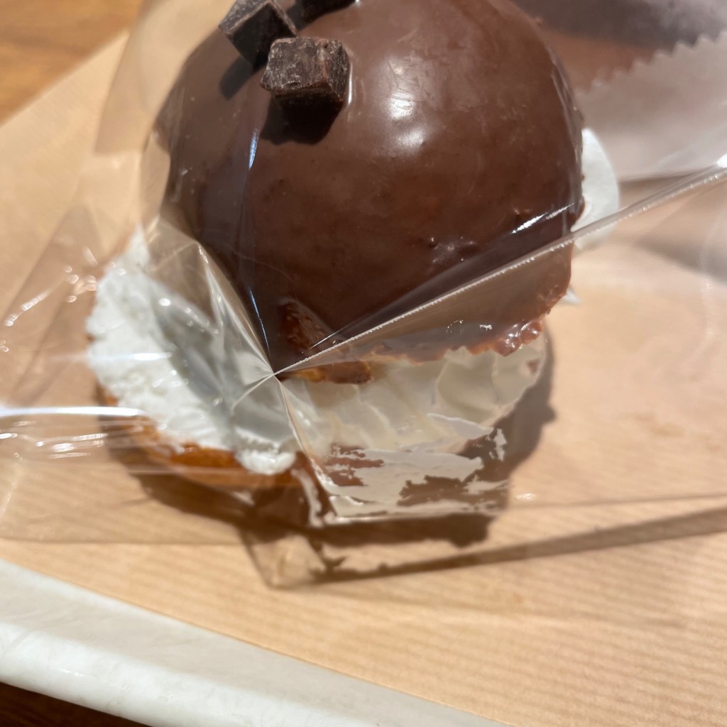 ユーザーが投稿したチョコクリームサンドの写真 - 実際訪問したユーザーが直接撮影して投稿した宮山町カフェフレッズカフェ 六甲店の写真