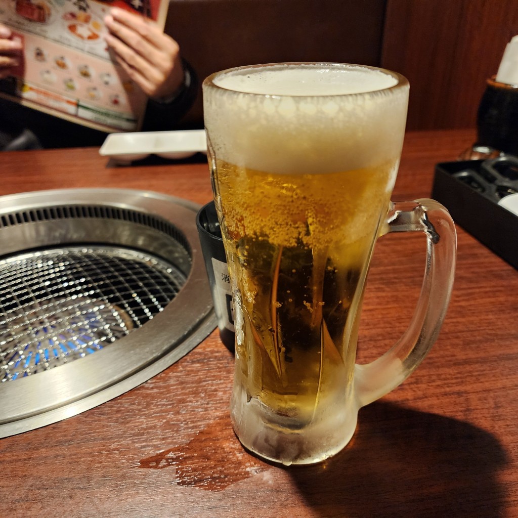 ユーザーが投稿した1000円飲み放題の写真 - 実際訪問したユーザーが直接撮影して投稿した錦町焼肉牛角 岡山駅前店の写真