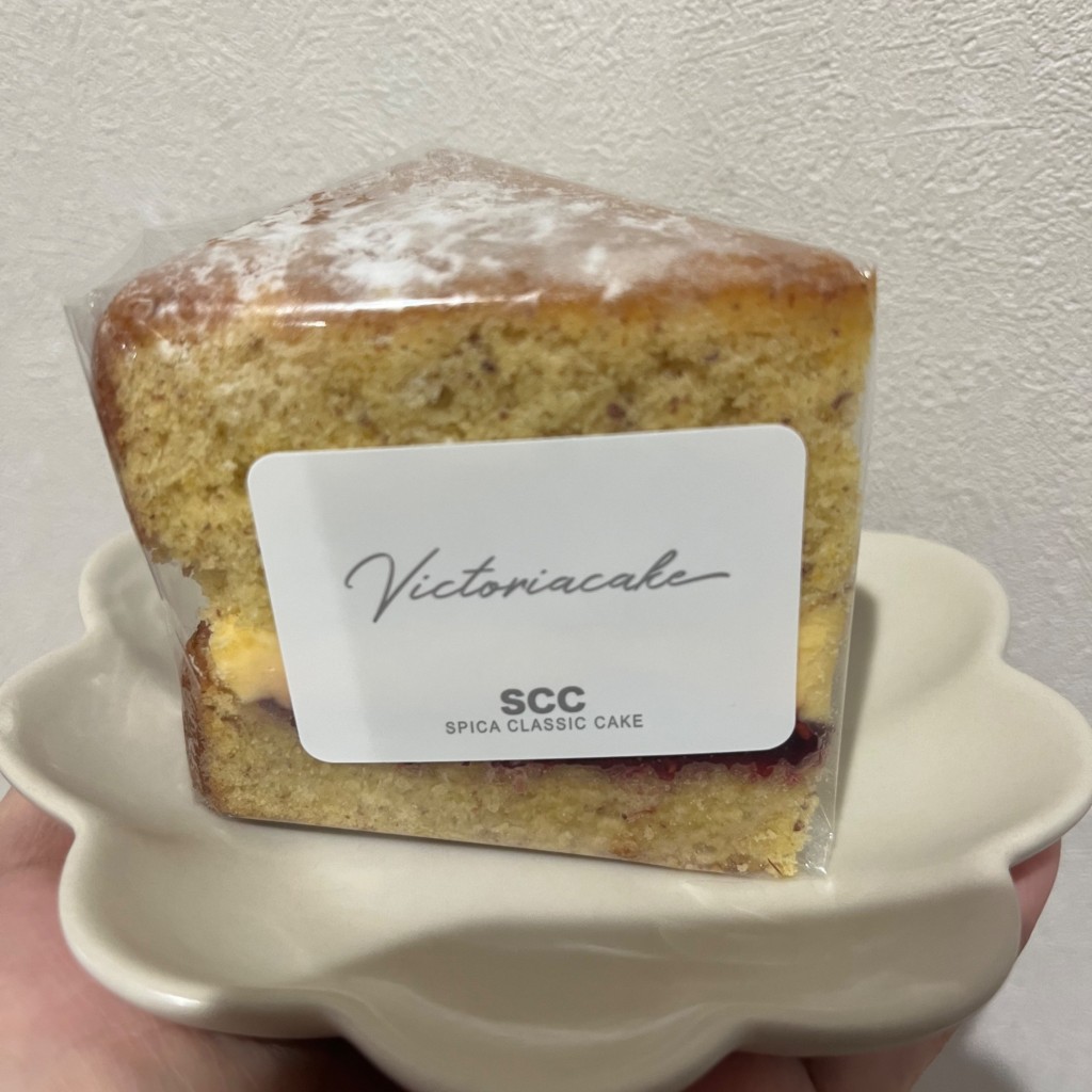 ユーザーが投稿した(カット)ヴィクトリアケーキの写真 - 実際訪問したユーザーが直接撮影して投稿した香椎照葉ケーキSPICA CLASSIC CAKEの写真