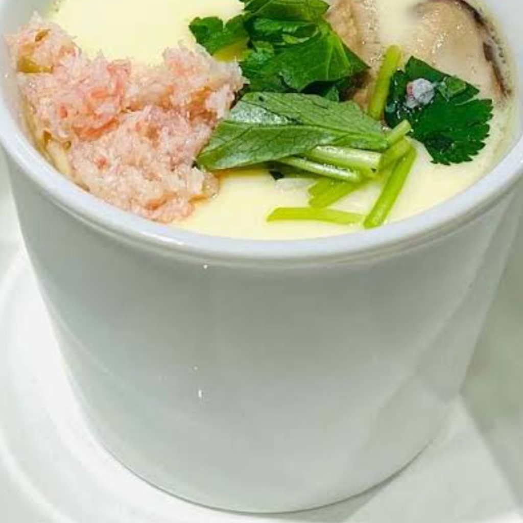 ユーザーが投稿した茶碗蒸し(青さ抜き)の写真 - 実際訪問したユーザーが直接撮影して投稿した氷野寿司魚べい アクロスプラザ大東店の写真