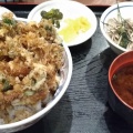 かき揚げ丼 - 実際訪問したユーザーが直接撮影して投稿した江森町中天ぷらいちごやの写真のメニュー情報