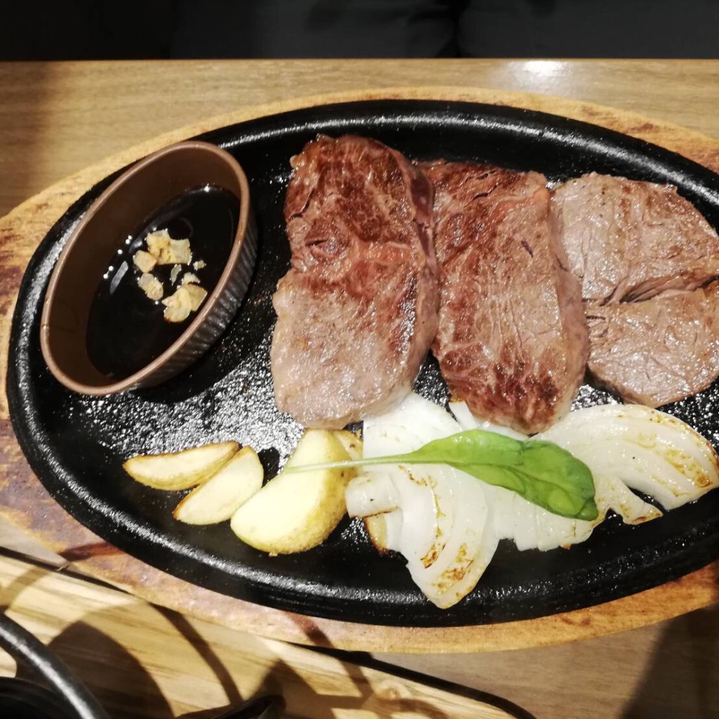 ユーザーが投稿したステーキの写真 - 実際訪問したユーザーが直接撮影して投稿した南幸洋食バケット 横浜ジョイナス店の写真