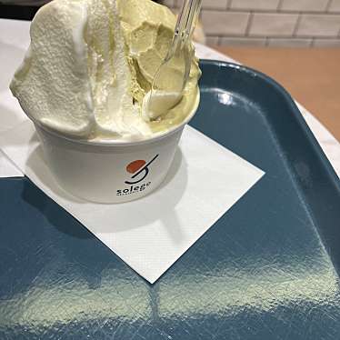 GELATERIA solege ラグザ大阪店のundefinedに実際訪問訪問したユーザーunknownさんが新しく投稿した新着口コミの写真