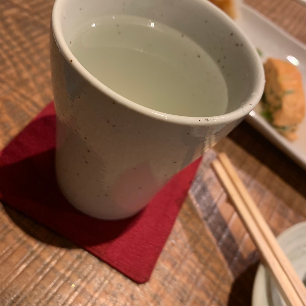 ユーザーが投稿した柚子小町お湯割りの写真 - 実際訪問したユーザーが直接撮影して投稿した京料理瓢亭MARUの写真