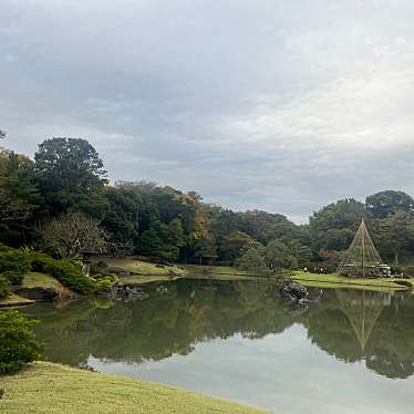 実際訪問したユーザーが直接撮影して投稿した本駒込庭園六義園 藤代峠の写真