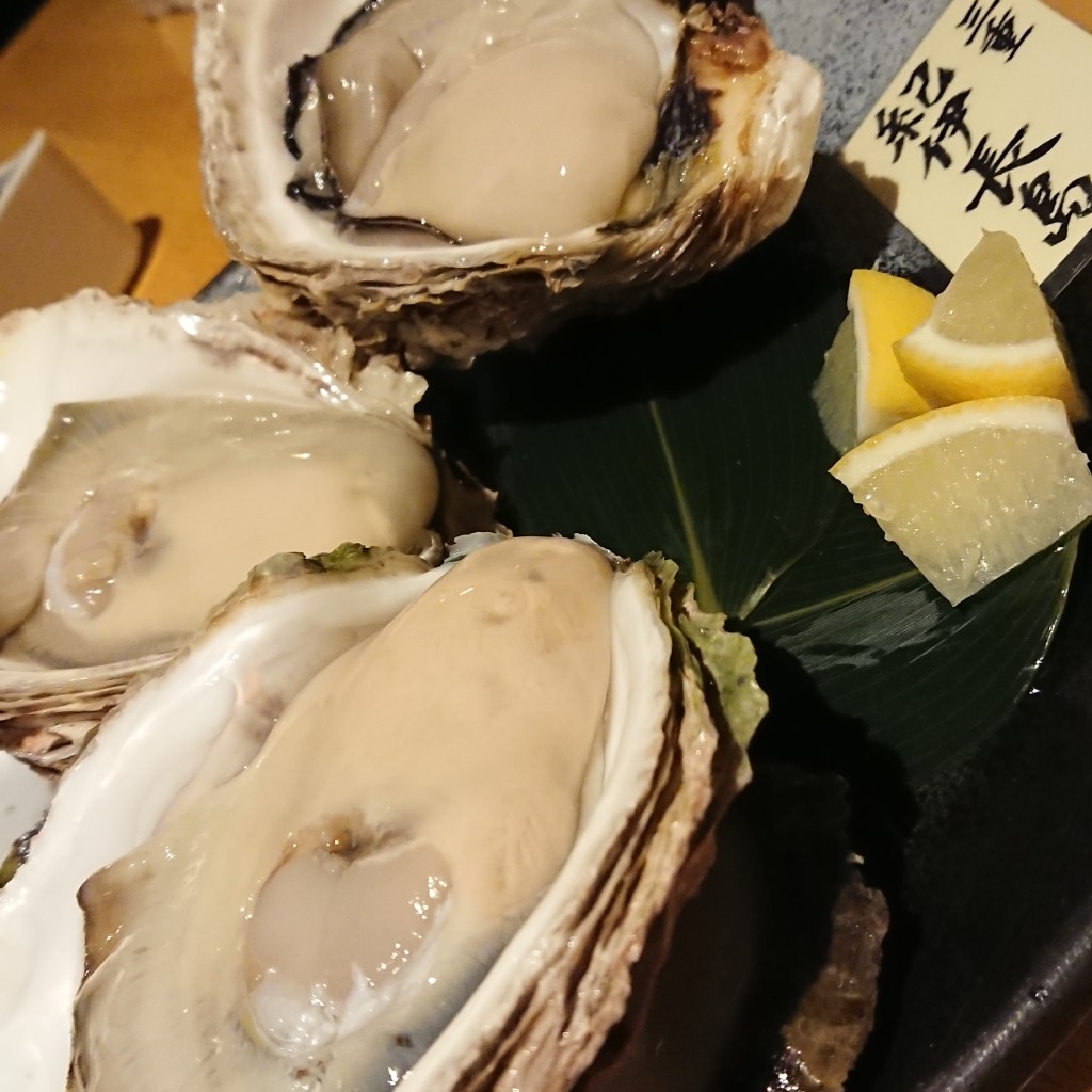 ユーザーが投稿した岩牡蠣の写真 - 実際訪問したユーザーが直接撮影して投稿した泉町居酒屋おいすたの写真