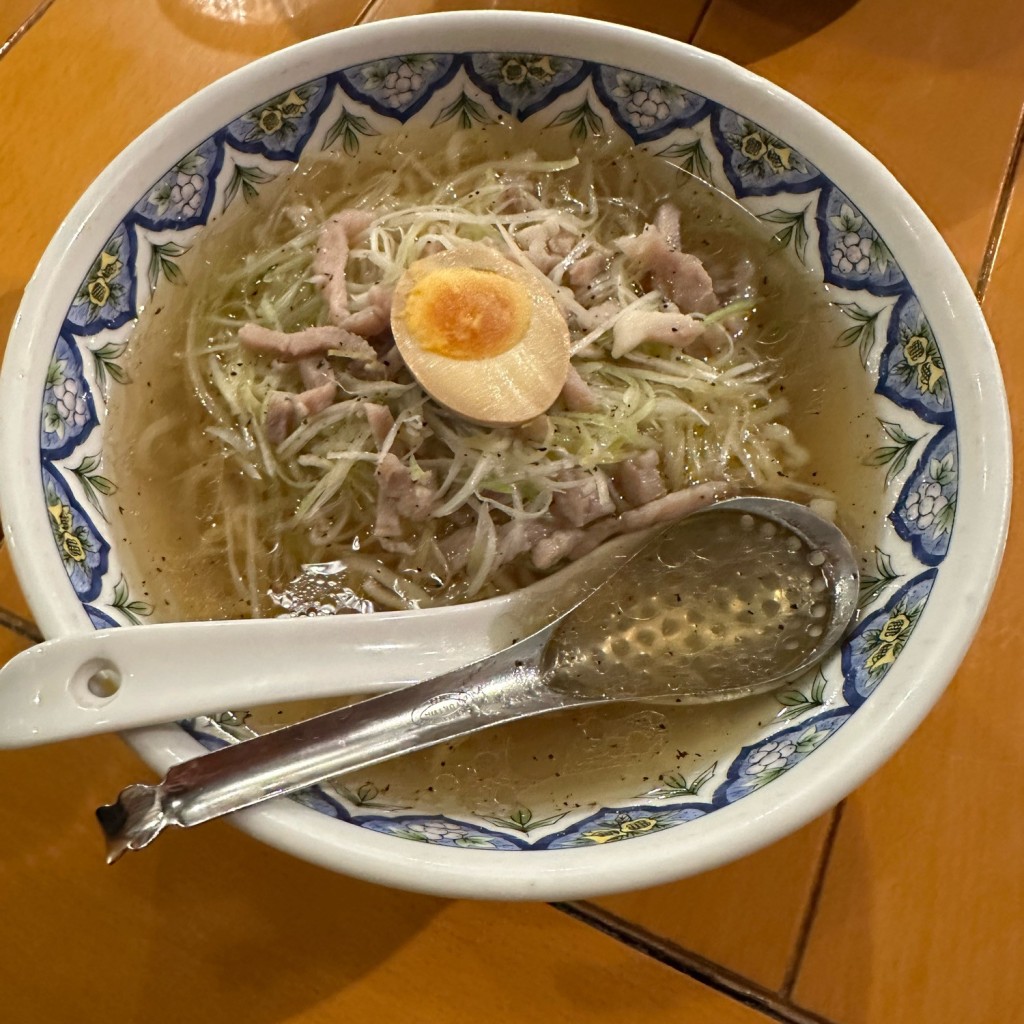 ユーザーが投稿したネギラーメン 940の写真 - 実際訪問したユーザーが直接撮影して投稿した北山田中華料理中国ラーメン揚州商人 北山田店の写真