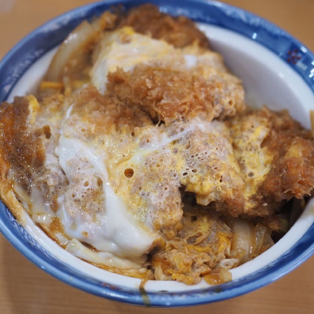 ユーザーが投稿したヒレカツ丼の写真 - 実際訪問したユーザーが直接撮影して投稿した新橋とんかつ燕楽の写真