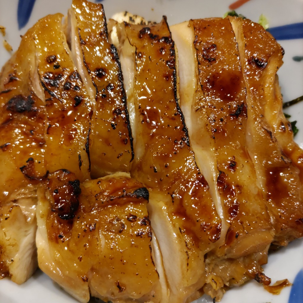 ユーザーが投稿した焼き鶏丼とそば御膳の写真 - 実際訪問したユーザーが直接撮影して投稿した丸の内居酒屋かこいや 丸の内オアゾ店の写真