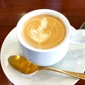 カプチーノ - 実際訪問したユーザーが直接撮影して投稿した島内コーヒー専門店月詠珈琲 松本の写真のメニュー情報
