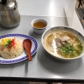 ラーメン定食 - 実際訪問したユーザーが直接撮影して投稿した北逆瀬川町中華料理柳原一貫楼の写真のメニュー情報