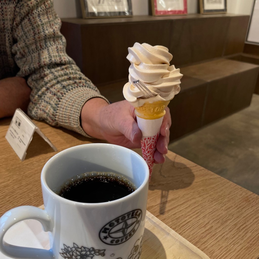 ユーザーが投稿したソフトクリームの写真 - 実際訪問したユーザーが直接撮影して投稿した軽井沢カフェMOTOTECA COFFEEの写真