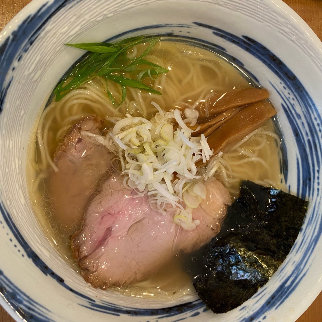 ユーザーが投稿した塩ラーメンの写真 - 実際訪問したユーザーが直接撮影して投稿した江坂町つけ麺専門店麺や 二鷹の写真