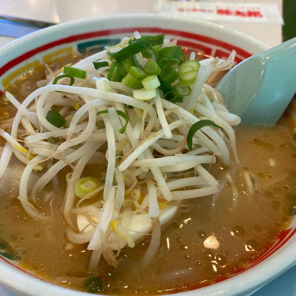 ユーザーが投稿したみそラーメンの写真 - 実際訪問したユーザーが直接撮影して投稿した三角ラーメン / つけ麺豚太郎 砥部店の写真