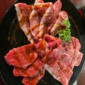 松阪肉セット - 実際訪問したユーザーが直接撮影して投稿した泊町焼肉一升びん 四日市店の写真のメニュー情報