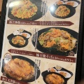 極王天津飯 - 実際訪問したユーザーが直接撮影して投稿した池之原餃子餃子の王将 亀の甲店の写真のメニュー情報