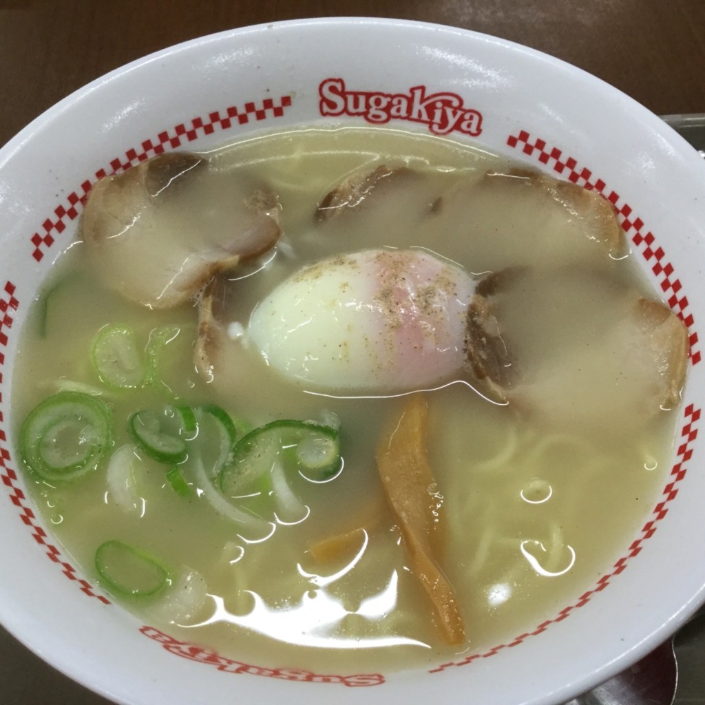 ユーザーが投稿した肉入ラーメンの写真 - 実際訪問したユーザーが直接撮影して投稿した不吹町ラーメン専門店スガキヤ フィール南岡崎店の写真