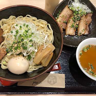 実際訪問したユーザーが直接撮影して投稿した盛岡駅前通ラーメン / つけ麺つけ麺らぁ麺油そば六朗 盛岡駅フェザン店の写真