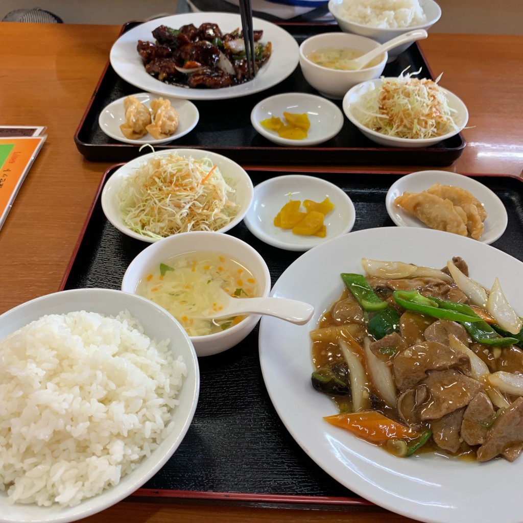 ユーザーが投稿した日替わり定食の写真 - 実際訪問したユーザーが直接撮影して投稿した浜町台湾料理台湾料理 福来順の写真