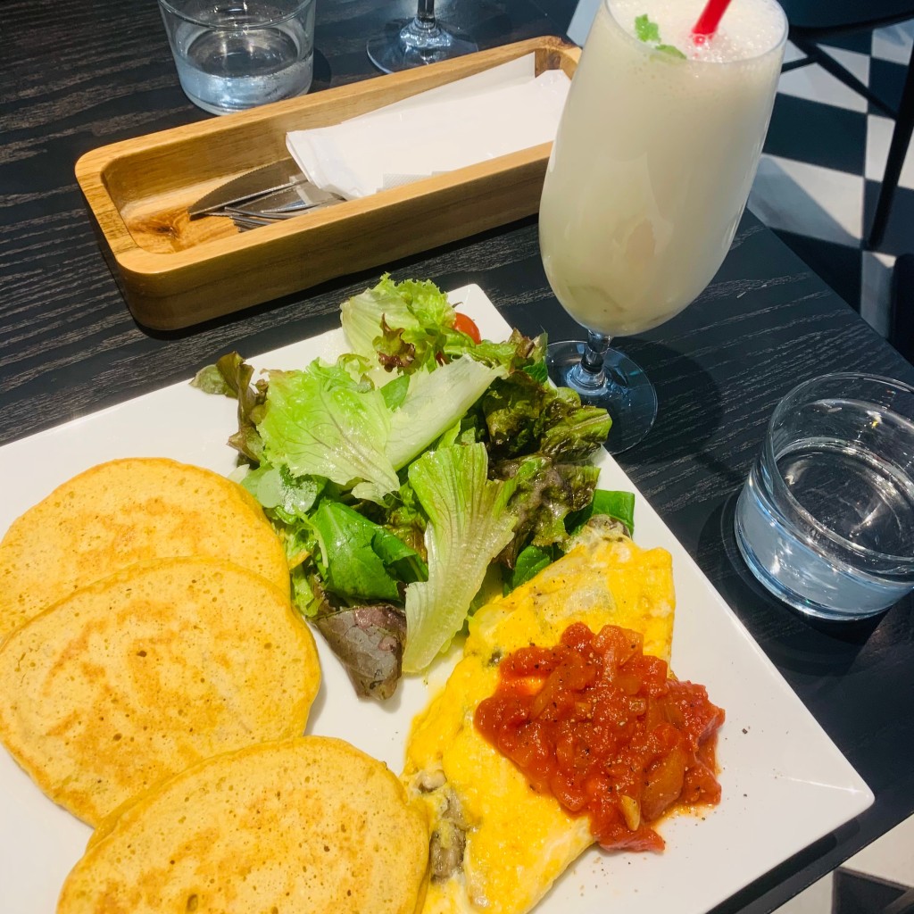 ララyoshikoさんが投稿したいぶき野パンケーキのお店幸せのパンケーキ 和泉中央駅前店/シアワセノパンケーキ イズミチュウオウテンの写真