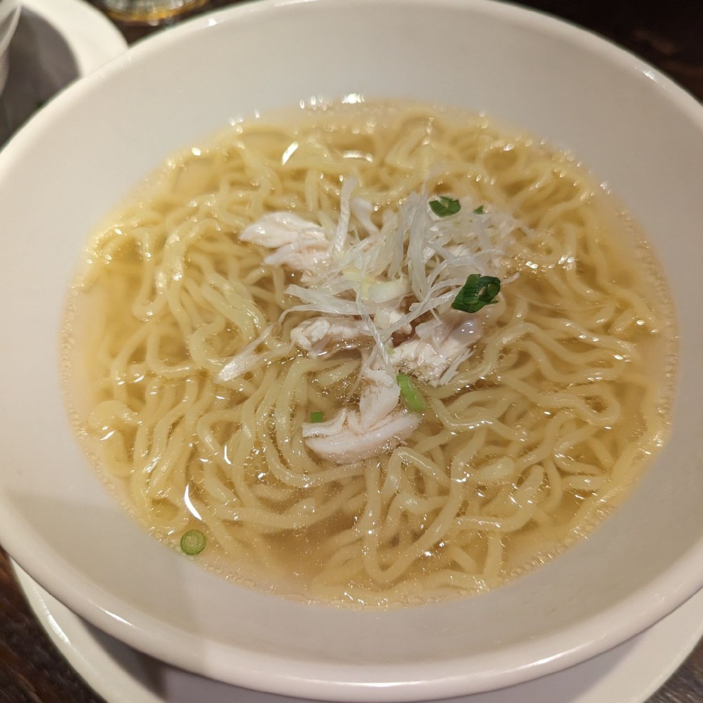 ユーザーが投稿した鶏ねぎラーメンの写真 - 実際訪問したユーザーが直接撮影して投稿した琴似一条居酒屋居酒屋 琴似のきんぎょの写真