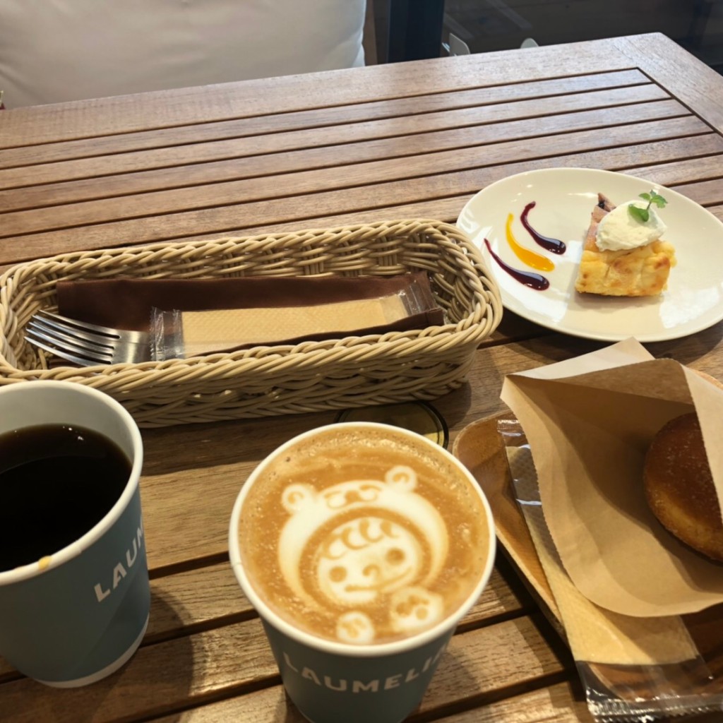 ユーザーが投稿したカプチーノの写真 - 実際訪問したユーザーが直接撮影して投稿した日の出カフェLAUMELIA CAFEの写真