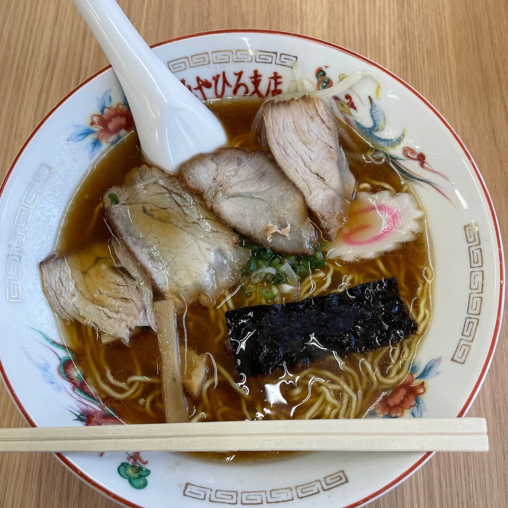 ツキノワグマの葵さんが投稿した布橋ラーメン / つけ麺のお店みやひろ/ヌノハシミヤヒロの写真