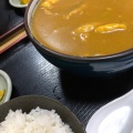 冷やしカレーうどん - 実際訪問したユーザーが直接撮影して投稿した中央うどん歩々亭の写真のメニュー情報