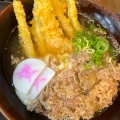 肉ごぼ天うどん - 実際訪問したユーザーが直接撮影して投稿した稲元うどん資さんうどん 宗像店の写真のメニュー情報