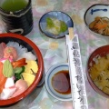 ちらし寿司セット - 実際訪問したユーザーが直接撮影して投稿した高野町寿司すしてつの写真のメニュー情報