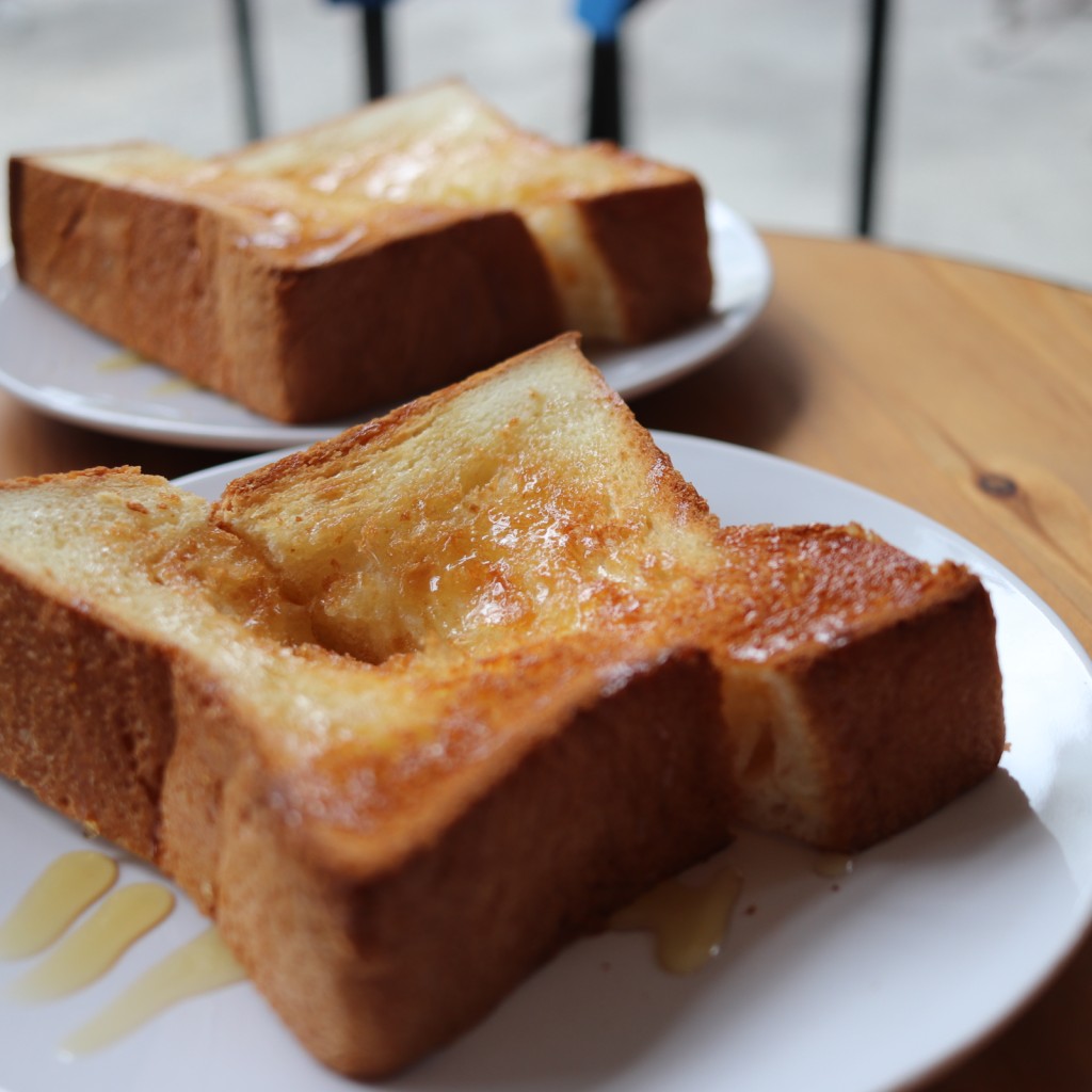 ユーザーが投稿したはちみつバタートーストの写真 - 実際訪問したユーザーが直接撮影して投稿した奥沢コーヒー専門店Okusawa Factory Coffee and Bakesの写真