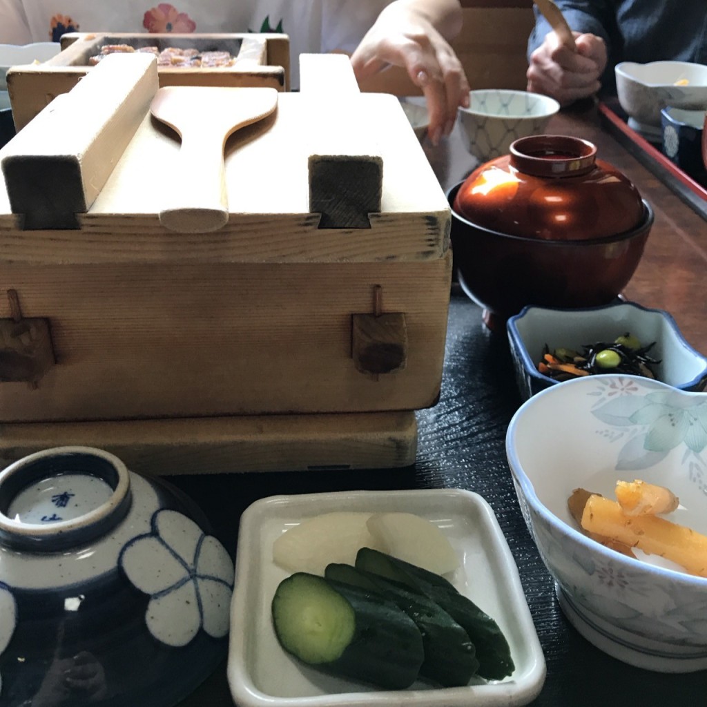 ユーザーが投稿したうなぎのせいろ定食の写真 - 実際訪問したユーザーが直接撮影して投稿した六軒屋町うなぎ柳川の写真