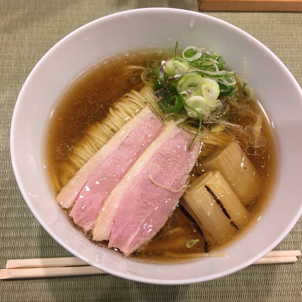 ユーザーが投稿した鴨ラーメン&親子丼の写真 - 実際訪問したユーザーが直接撮影して投稿した上野ラーメン専門店らーめん 鴨to葱の写真