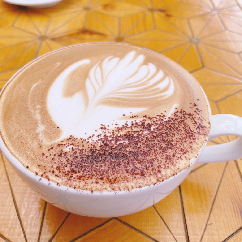 ユーザーが投稿したカプチーノの写真 - 実際訪問したユーザーが直接撮影して投稿した北城カフェPENGUIN CAFEの写真